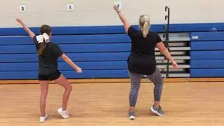 Halftime 1 Pom Line Chants (Hustle stomp, P-C-A, Go Big Blue)
