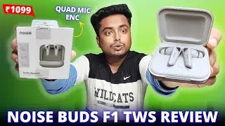 Noise Buds F1 Earbuds Review🔥- 50 Hrs Playtime🔋Quad Mic ENC || Noise F1 Earbuds || Noise F1 Review
