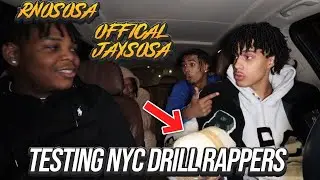 Testing NYC DRILL RAPPERS Gangster👿 *GONE WRONG*