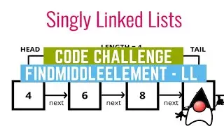 Get Middle Item of Singly Linked List | Code Challenge