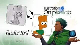 HOW TO ILLUSTRATE CLEAN VECTOR ART IN PIXELLAB (BEGINNER FRIENDLY)