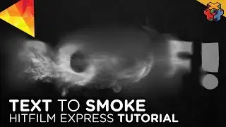 Text to SMOKE in Hitfilm Express! 💨