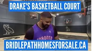 Drake's Home Basketball Court is Lit ! The Bridle Path Toronto