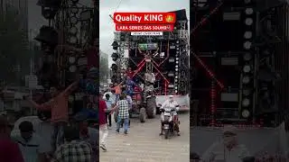 JAINATH 👑(Dhankwadi) LARA SARA SOUND 🔊 #dj #pune #ganpativisarjan #techno