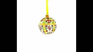 Regal 1901 Gatchina Palace Royal Egg - Blown Glass Ball Christmas Ornament (KK-0734-80)