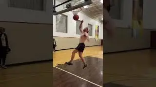 T Jass Does A WINDMILL DUNK For The First Time!