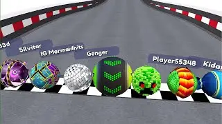 Going Balls - EPIC RACE LEVEL Gameplay Android, iOS #709