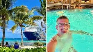 Carnival Mardi Gras Cruise Day 5 - Grand Turk Beach & Shopping, Deck Party & MORE!