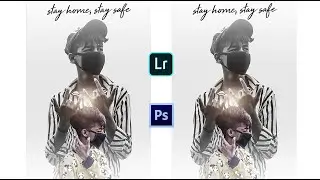 Corona Photo editing | Stay Home Stay Safe | Rk Creations