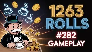 Monopoly GO #282 &ndash; Coffee Break ☕🔥 1263 Rolls Mega Profit Run!