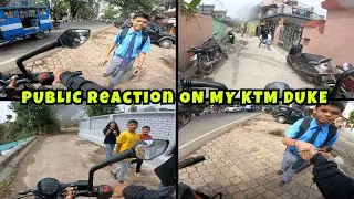 Public Reaction On My Ktm Duke @TheUK07Rider #publicreaction #publicopinion #publicreactionvideo