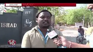 Special Story On Warangal School Buses Fitness | RTA Special Drive on School Buses | V6 News