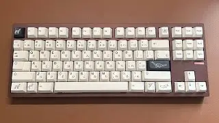 QK80 Build | Typing Sound | Best Entry Keyboard