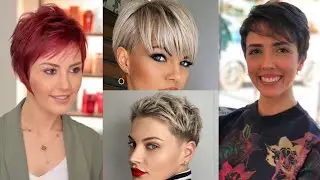 Women Pixie Cut Compilation | Short Haircut Ideas Trends 2021 | New Pixie Hairstyle 2021