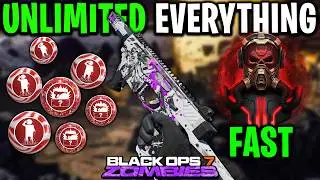 *NEW* BEST AFK XP / GOBBLEGUM Glitch In BO7 Zombies! ( UNLIMITED EVERYTHING )