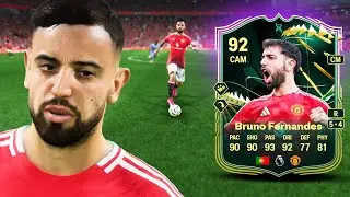 92 CERTIFIED MAGICIAN EVOLUTION BRUNO FERNANDES PLAYER REVIEW | FC 25 ULTIMATE TEAM