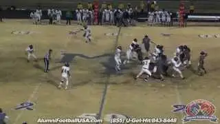 11-22-14 Mount Pleasant vs West Stanly (Highlights) Alumni Football USA