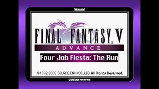 2025 Final Fantasy V Four Job Fiesta Opening Race