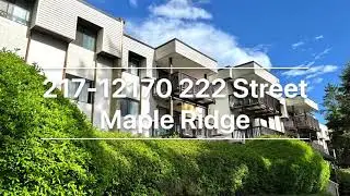 🎉🎉🎉SOLD: 217 12170 222 St. Maple Ridge