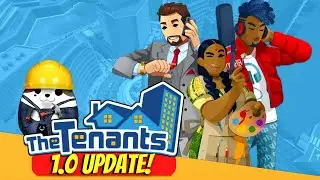 *First Look* New 1.0 Update Of The Best Landlord Sim! | The Tenants | Design And Building Gameplay