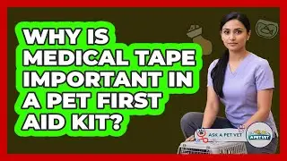 Why Is Medical Tape Important In A Pet First Aid Kit?