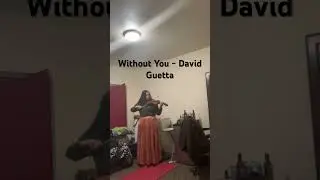 Violin cover of Without You by David Guetta #violincover #violinist #violintune #musician #music