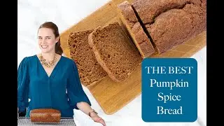 THE BEST PUMPKIN BREAD RECIPE: How to make pumpkin bread from scratch! Moist pumpkin spice bread!