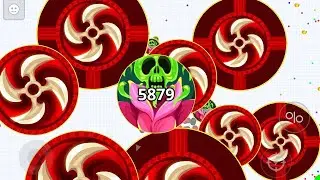 THE BEST DESTROYING TEAMS 🌹 (AGAR.IO MOBILE)