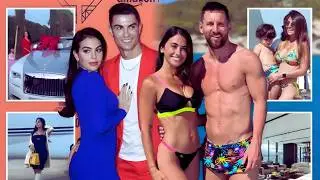 Ronaldo Vs Messi FUNNIEST Unseen SIMILAR Family Moments! 😂🏡