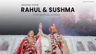 Rahul & Sushma ❤️ | Rajasthani Village Wedding Teaser | Desi Gaon Ki Shaadi | Monu Photography