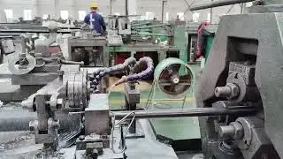 Finned tube production process