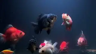 goldfish setup, goldfish tank ideas, big goldfish, rare goldfish, goldfish breeding