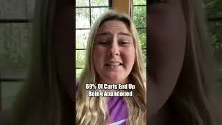How To Convert Abandoned Carts Into Sales 💸 #shorts #ecommerce