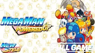 Mega Man Powered Up Gameplay Walkthrough Full Game Longplay New Style HARD No Death Run UNDUB