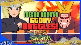 Mecha Naruto Story Battles #8 | Naruto VS Mecha Kyuubi | NARUTO REVOLUTION