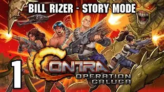 Contra: Operation Galuga - #1 - Bill Rizer/Story Mode