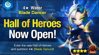💧[Event] June Hall of Heroes - [4★ Water Blade Dancer]💧 - Summoners War