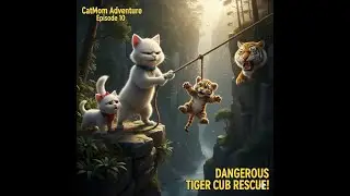 CatMom Adventure  Episode 10 Brave Jungle Rescue |#catmomadventure #rescue