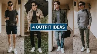 How to Wear White Sneakers | 4 White Sneakers Outfit Ideas (Casual, Athleisure, Smart Casual)