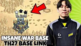 TH17 CWL Nightmare Base Anti Root Rider Design with Links + Replays | Th17 Anti Everything Base Link