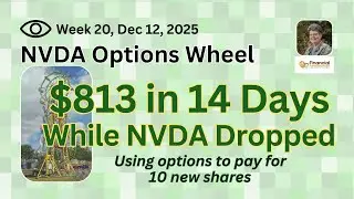 Колёсо опционов NVDA: 813 долларов за 14 дней, в то время как акции NVDA упали | Оплата 10 новых ...