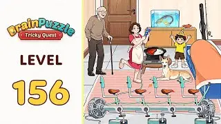 Brain Puzzle: Tricky Quest Level 156 Family Generates Electricity | Every Puzzle Solved! 🎯