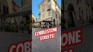 Verona, Italy: Cobblestone Streets #travel #travelvlog #italy