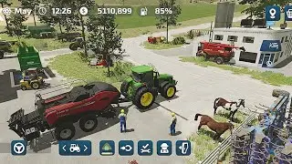 FS 23 новая карта 100+ модов Индийский трактор неограниченные деньги DLC разблокировка