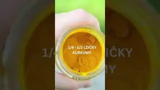 Zlat&eacute; ml&eacute;ko recept (kurkumov&eacute; ml&eacute;ko)☕