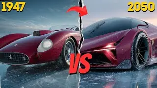 FERRARI Mind-Blowing TRANSFORMATION from 1947 to 2050!