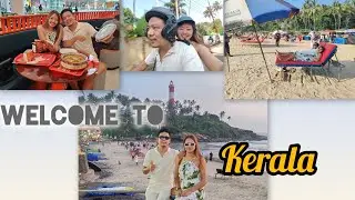 KERALA TOUR EP-1| Thiruvananthapuram (Trivandrum) | Kovalam Beach (God's own country) 