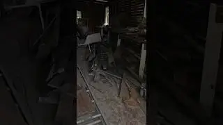 Clearing out a house and a shed full of timber and old bikes