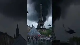 Watch a Massive Tornado Tear Through Paris &ndash; Natural Disaster