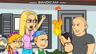 Childish Dad Hates His Birthday Gift/Blows Up A Harley Davidson Motorcyle/Grounded